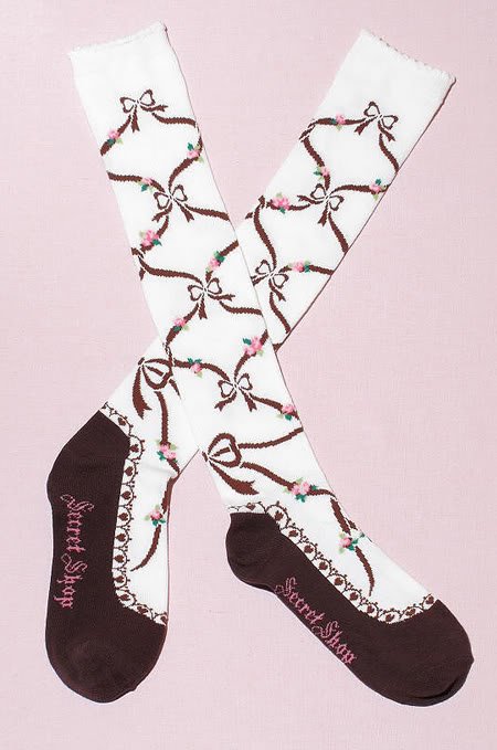 Secret Shop Lolita Ribbon Socks